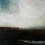 Scorched Earth. 61cm x 61cm, Oil paint on board.