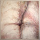 bottom, coloured crayon on fabriano paper, 120cm x 120cm