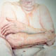 bodies #11, crayon on fabriano paper, 120cm x 120cm